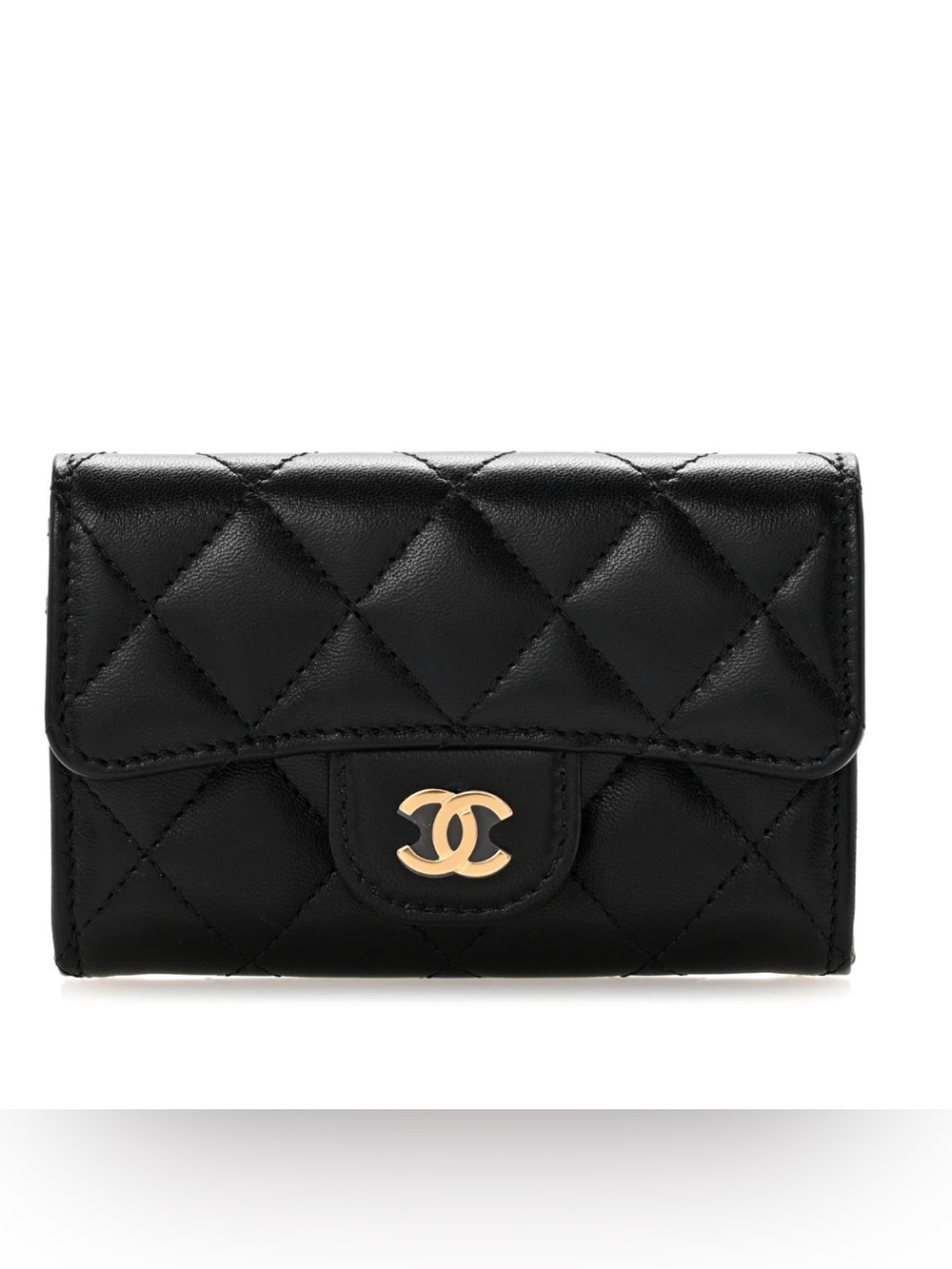 FIRM PRICE❗️❗️❗️Chanel lambskin coin wallet